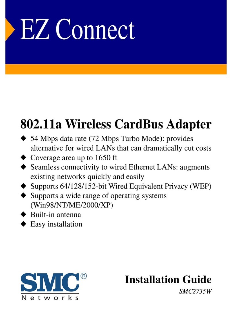 SMC Networks EZ Connect SMC2735W User manual