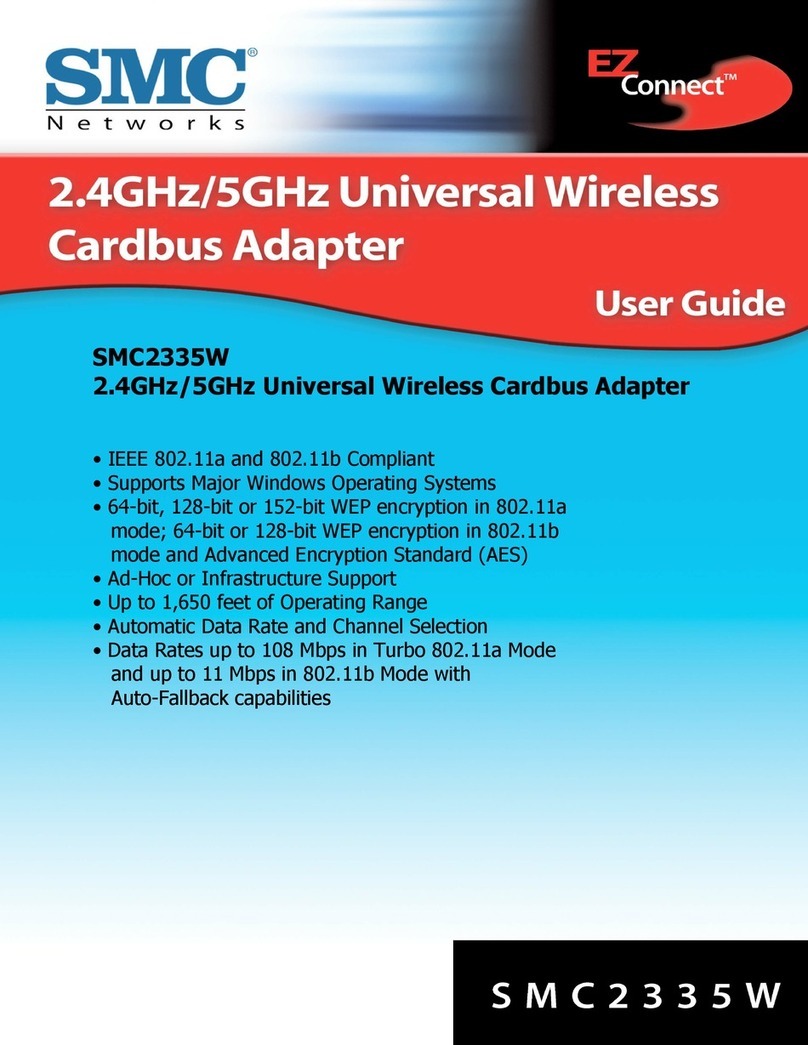 SMC Networks SMC2335W EZ Connect User manual SMC Networks SMC2335W EZ Connect User manual