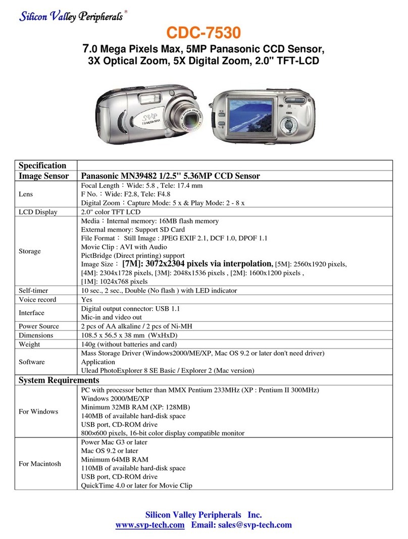 SVP CDC-7530 Specifications