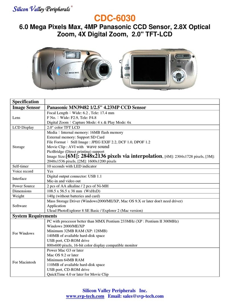 SVP CDC-6030 Specifications
