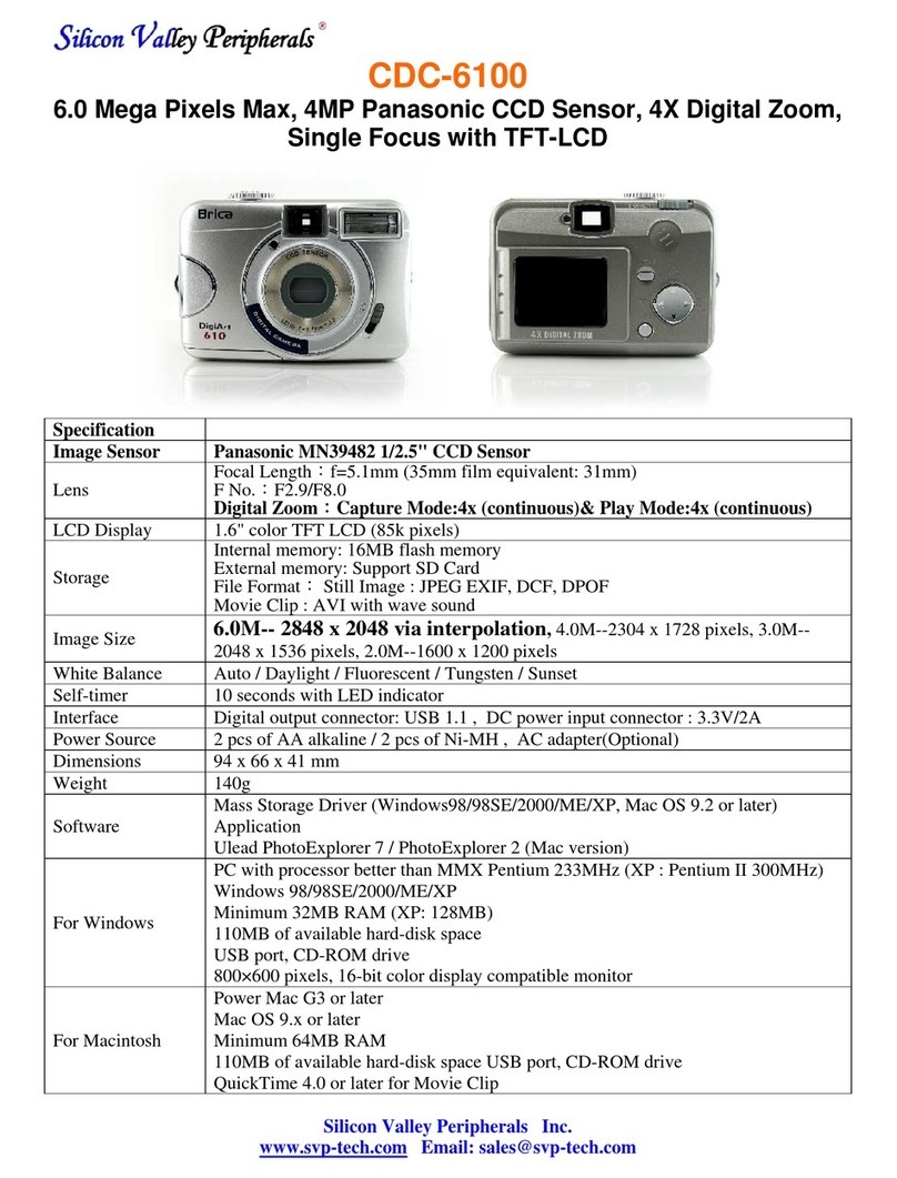 SVP CDC-6100 User manual