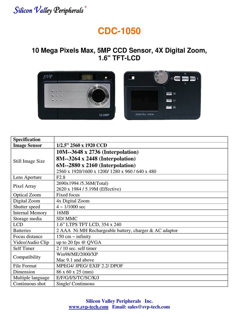 SVP CDC-1050 User manual
