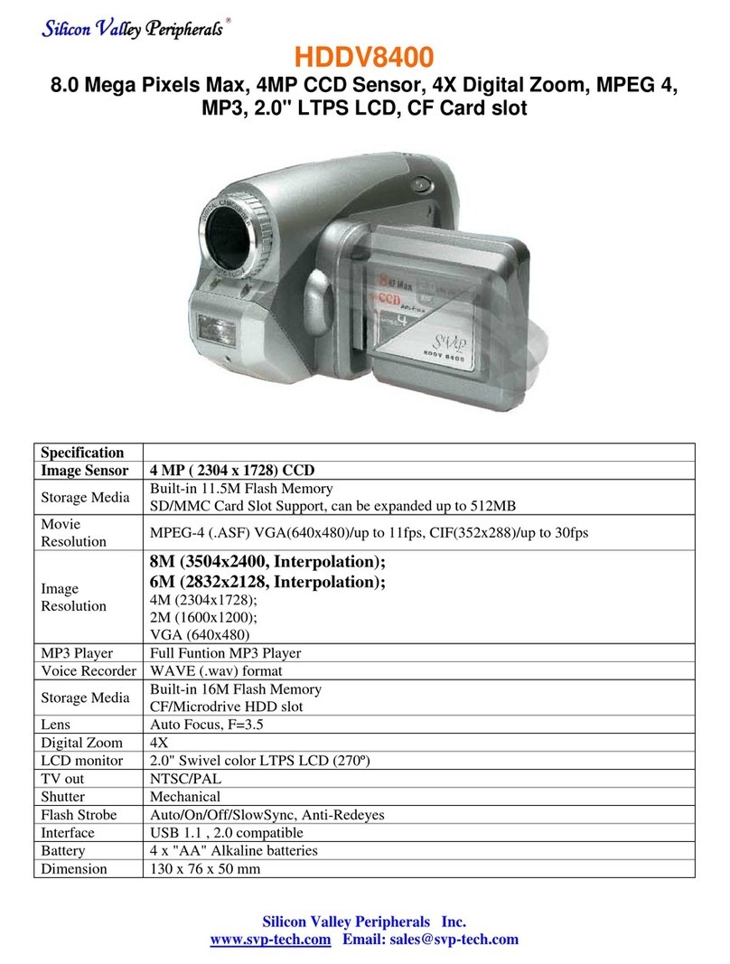 SVP HDDV-8400 User manual