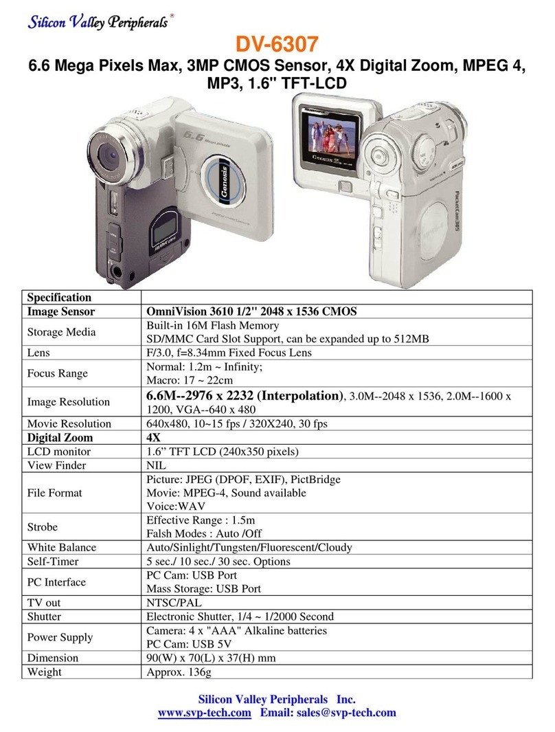 SVP DV-6307 Specifications