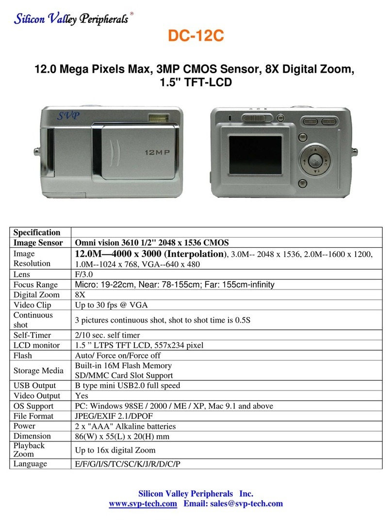 SVP DC-12C Specifications