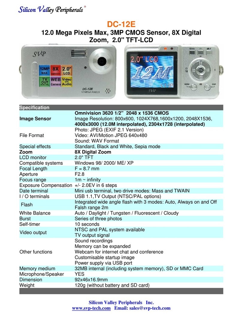 SVP DC-12E User manual