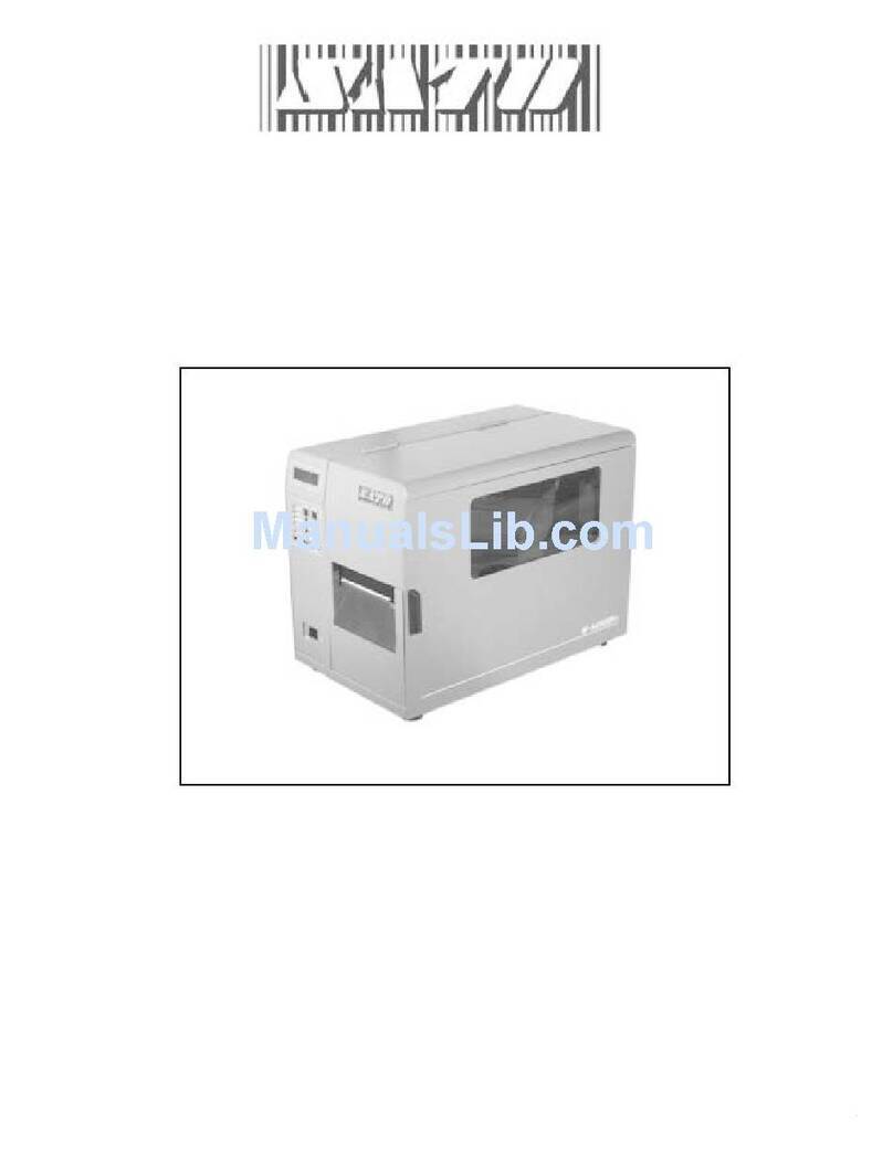 SATO M-8400RVe Series User manual