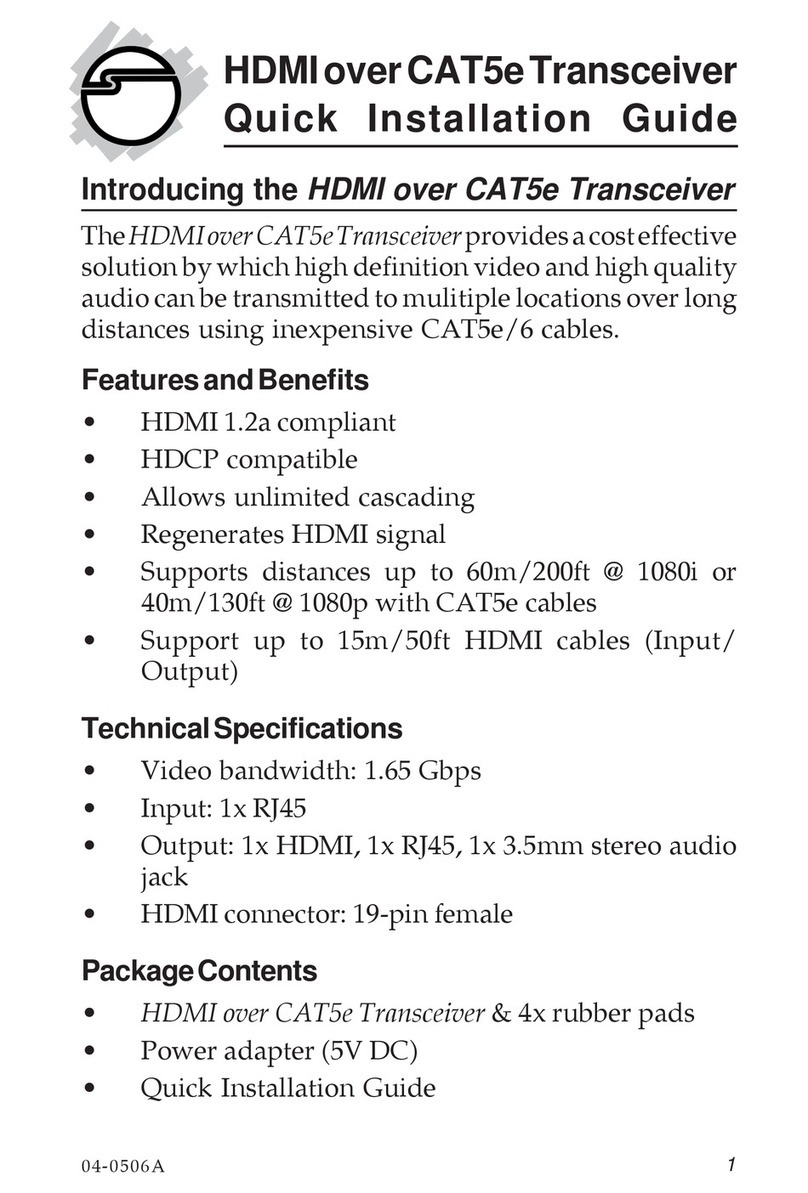 SIIG CE-H20411-S1 Quick installation guide SIIG CE-H20411-S1 Quick installation guide