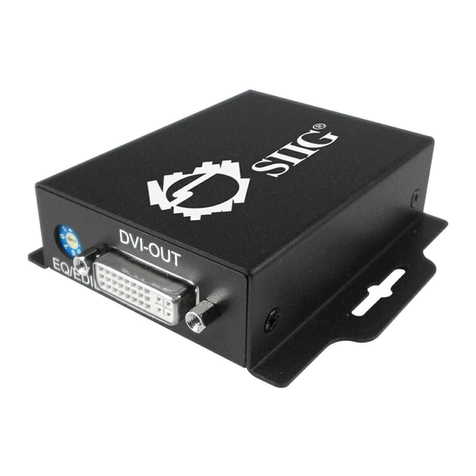 SIIG CE-D20111-S1 User manual
