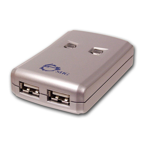 SIIG JU-SW2212-S1 Quick installation guide