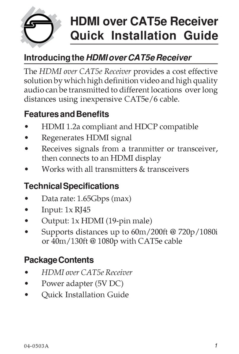 SIIG CE-H20111-S1 User manual