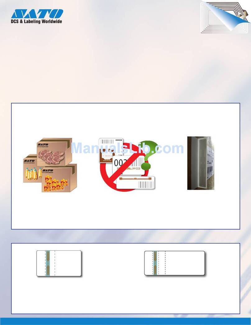 SATO LT408 User manual