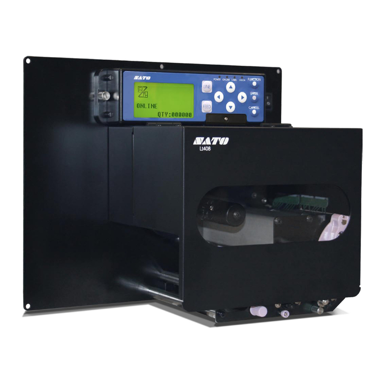 SATO LT408 parts list
