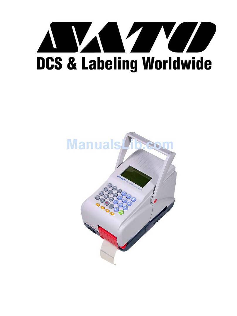 SATO HT200e User manual