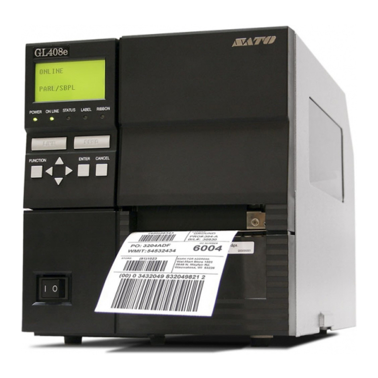 SATO GL408e User manual