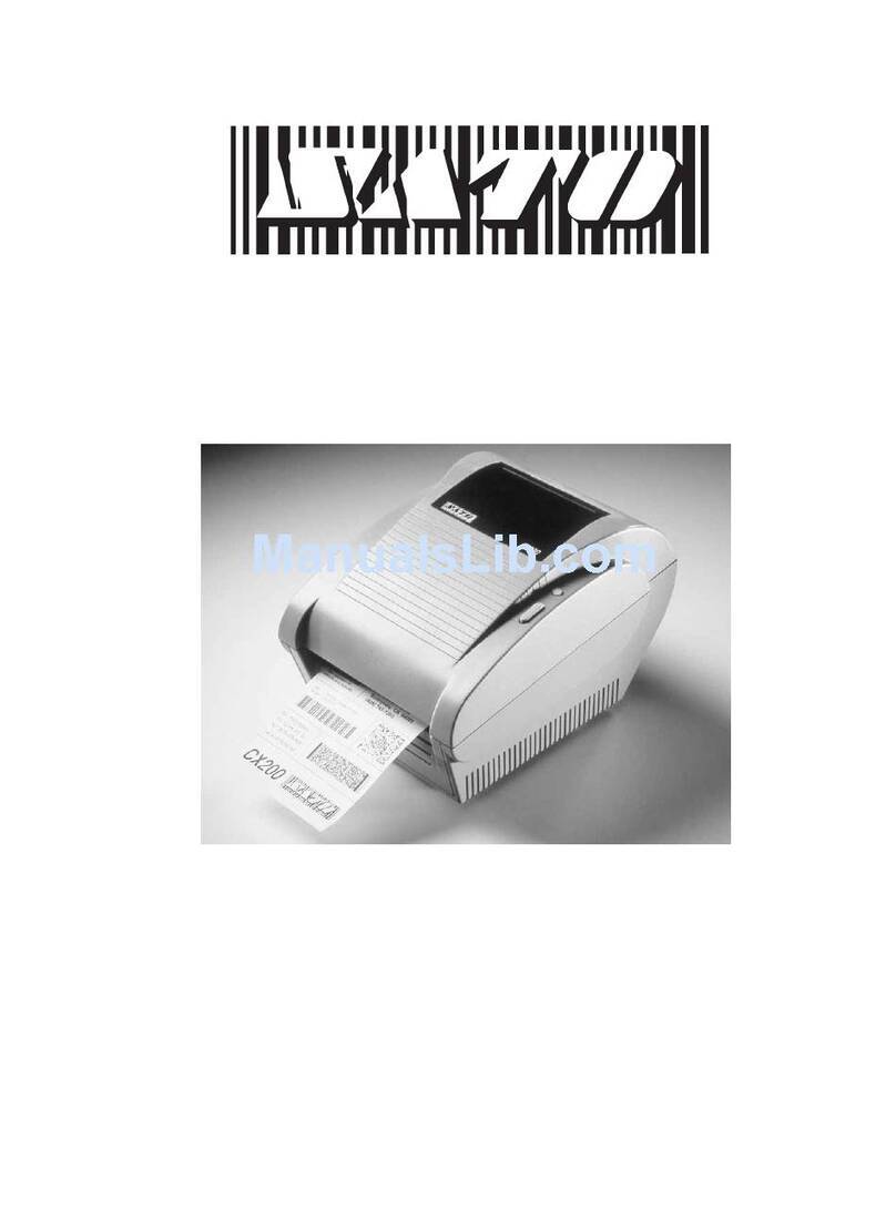 SATO CX200 User manual
