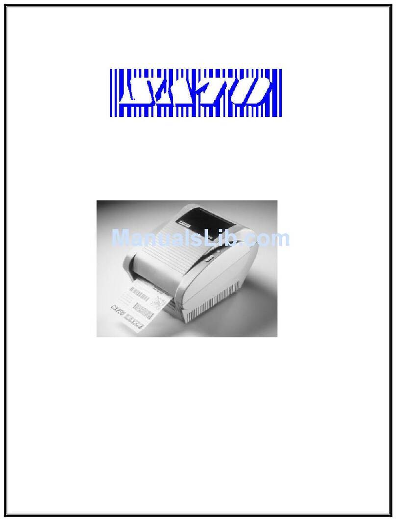SATO CX200 User manual