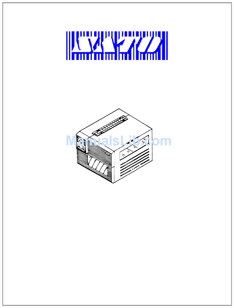 SATO CL612 User manual