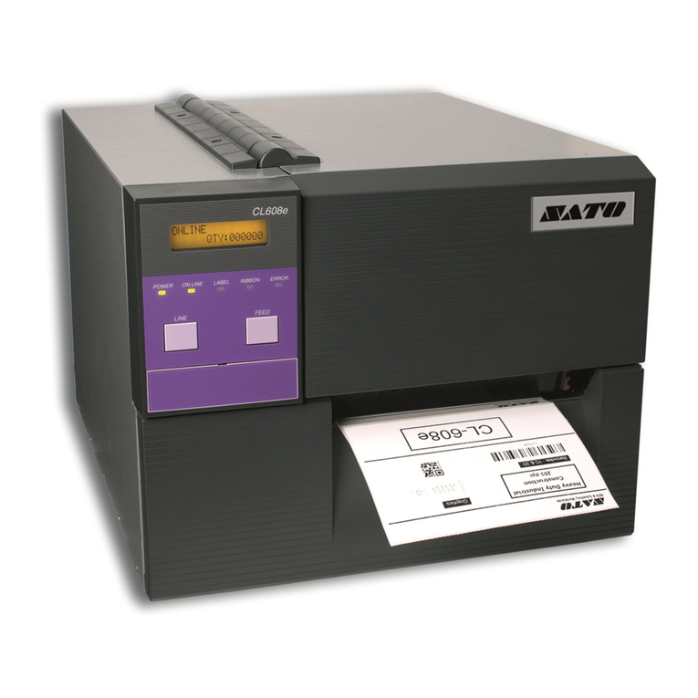 SATO CL608 User manual