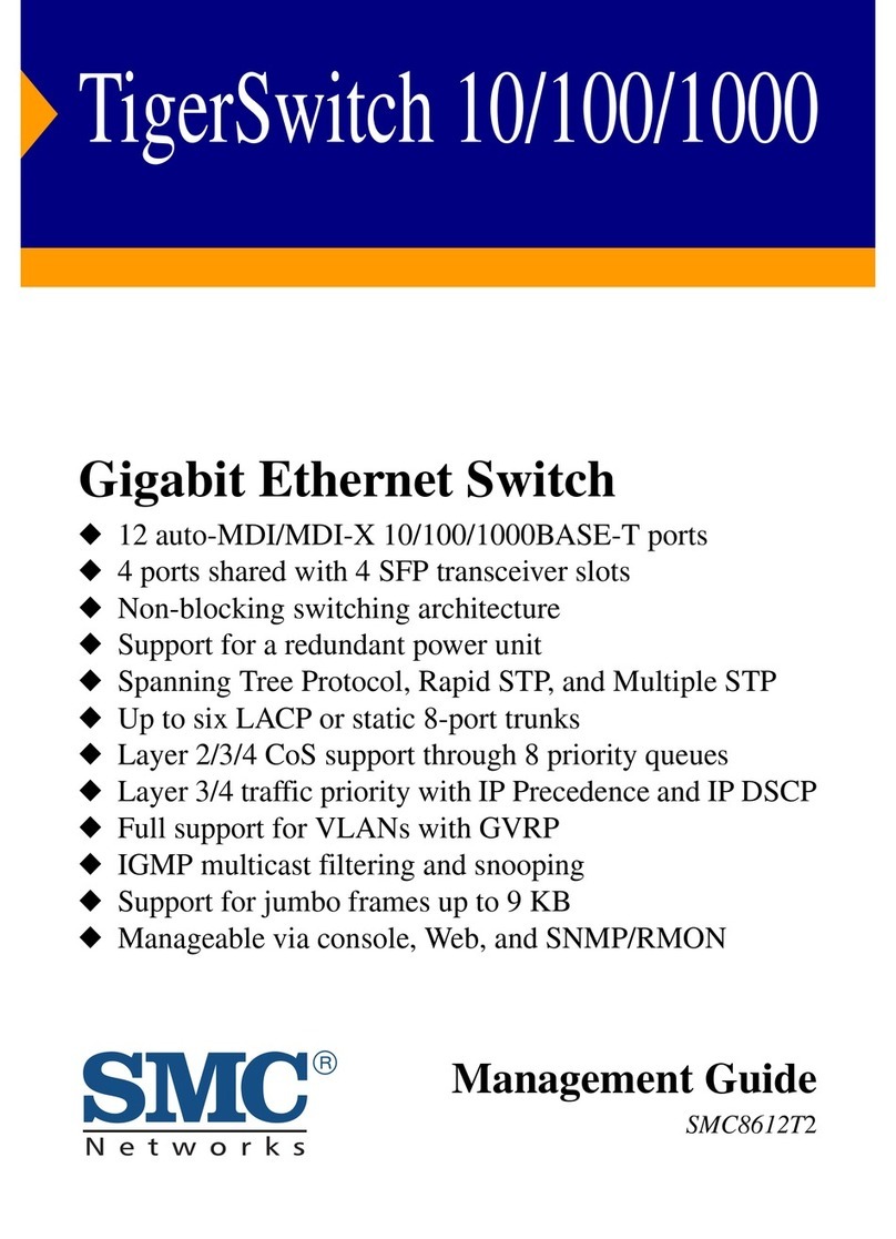 SMC Networks SMC8612T2 Programming manual SMC Networks SMC8612T2 Programming manual