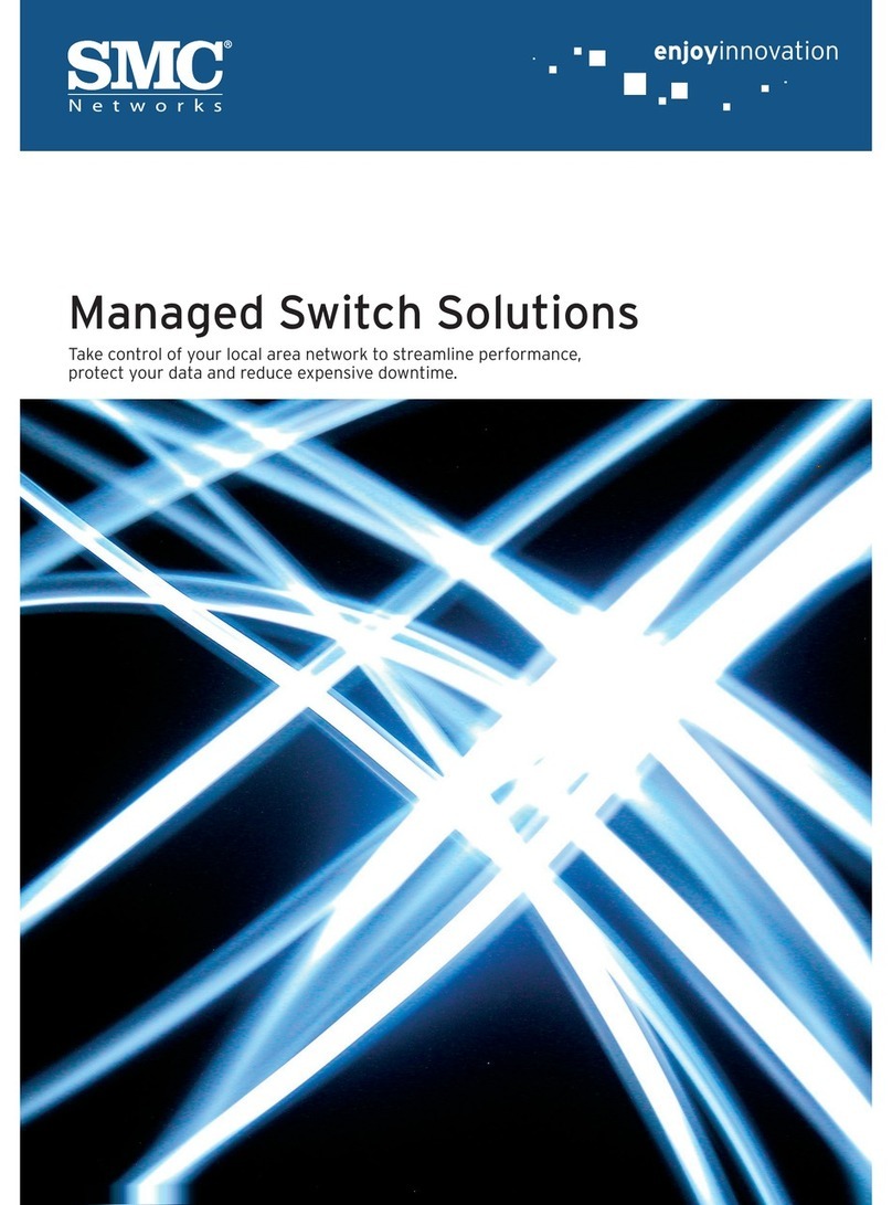 SMC Networks TigerSwitch 10/100 SMC6750L2 User manual