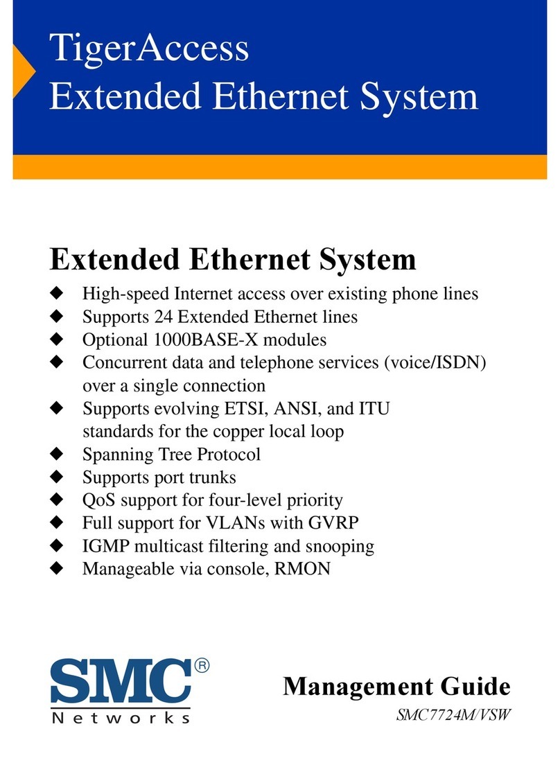 SMC Networks SMC7724M Programming manual