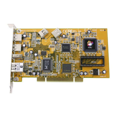 SIIG JU-2NE012 User manual