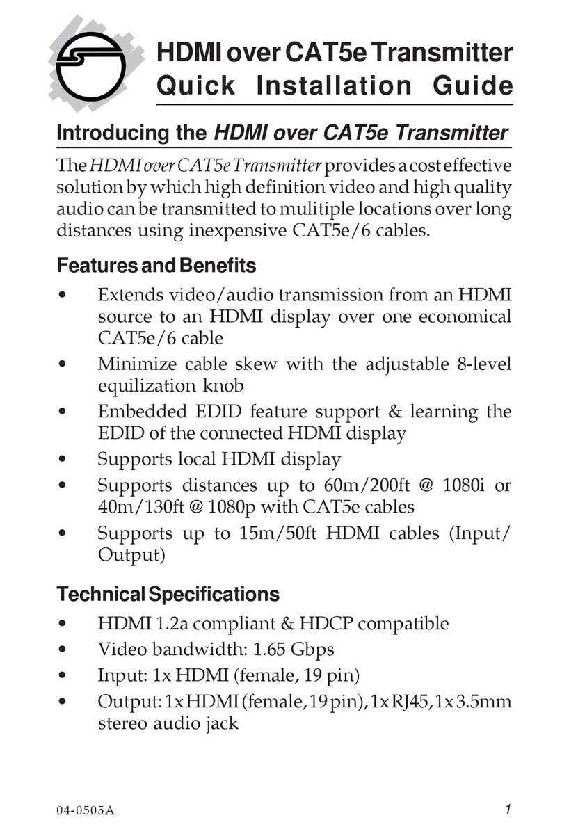 SIIG CE-H20311-S1 Quick installation guide