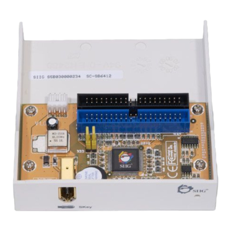 SIIG SC-SB6412 User manual