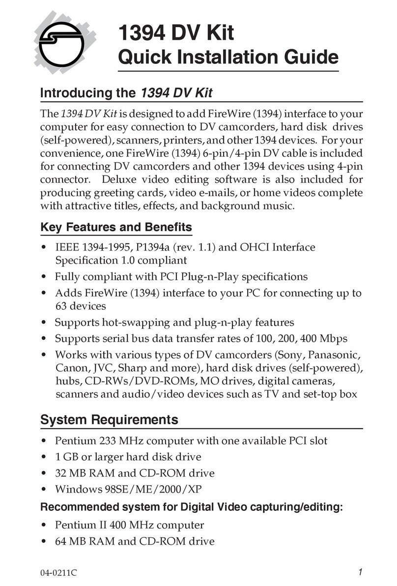SIIG NN-403P12 User manual