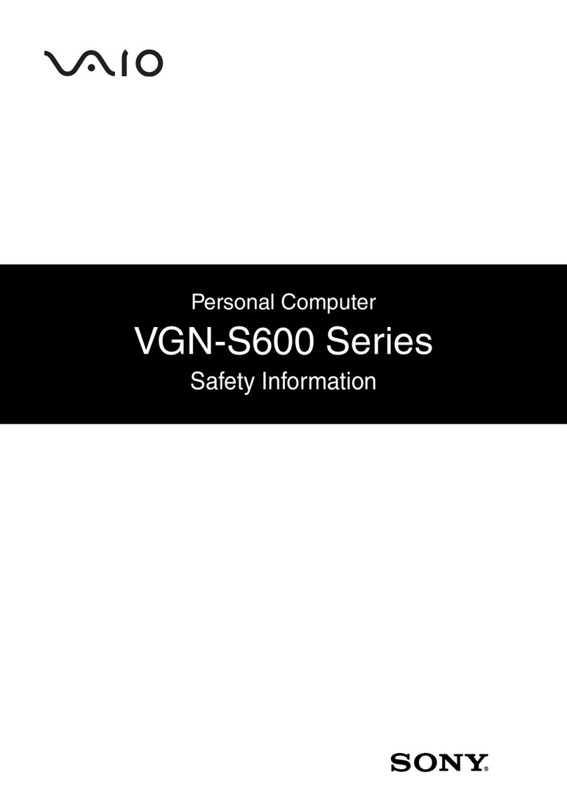 Sony VGN-S660 Original instructions