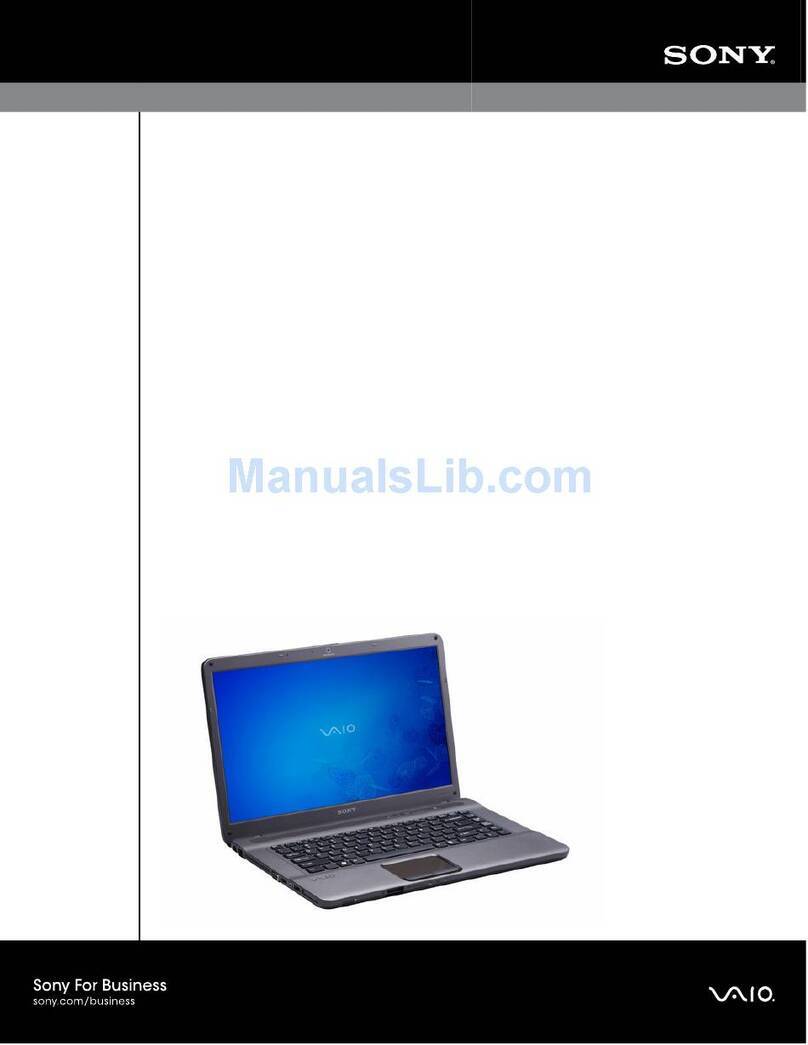 Sony VAIO VGN-NW330F Specifications