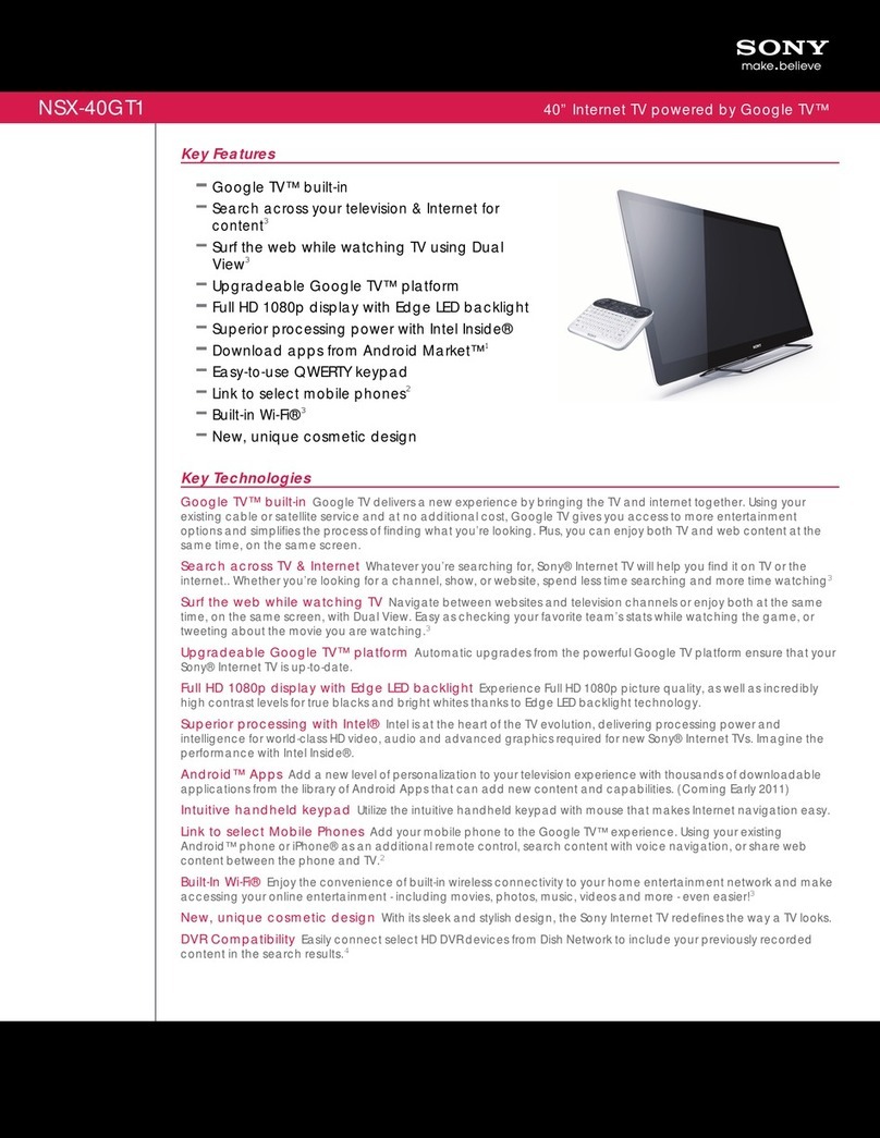 Sony NSX-40GT1 User manual