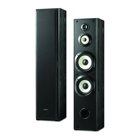 Sony SS-F6000 Specifications