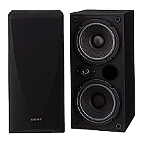 Sony SS-AV33 User manual