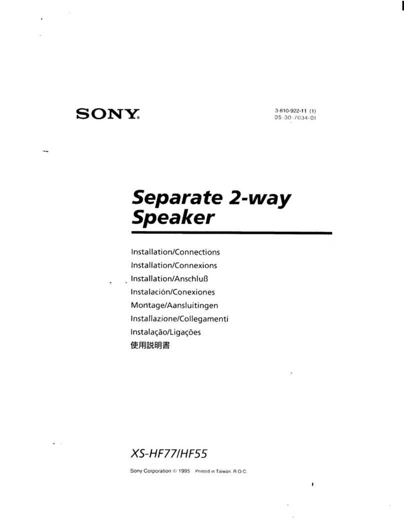 Sony XS-HF55 - Xplod 5 1/4" Speaker Product guide Sony XS-HF55 - Xplod 5 1/4" Speaker Product guide