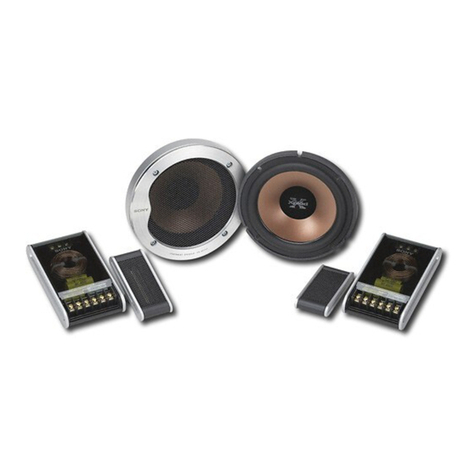 Sony XS-HF137 Installation/connections