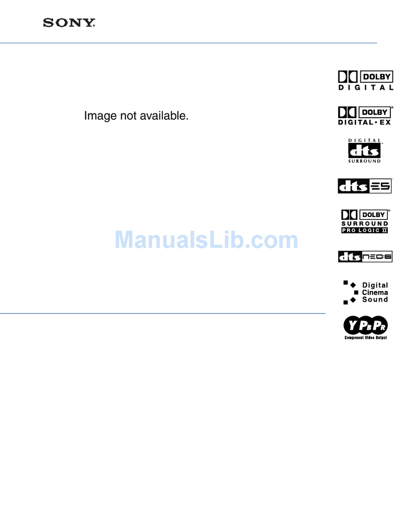 Sony STR-DE897 User manual