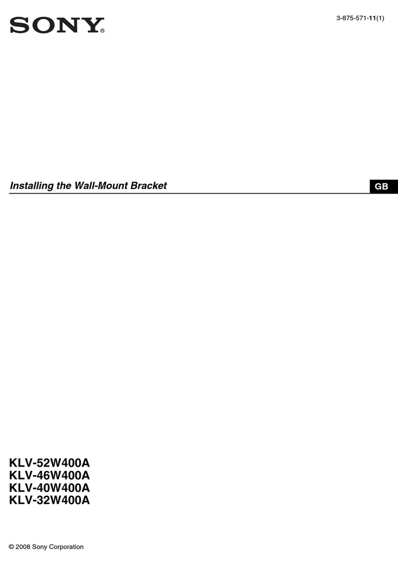 Sony BRAVIA KLV-46W400A User manual
