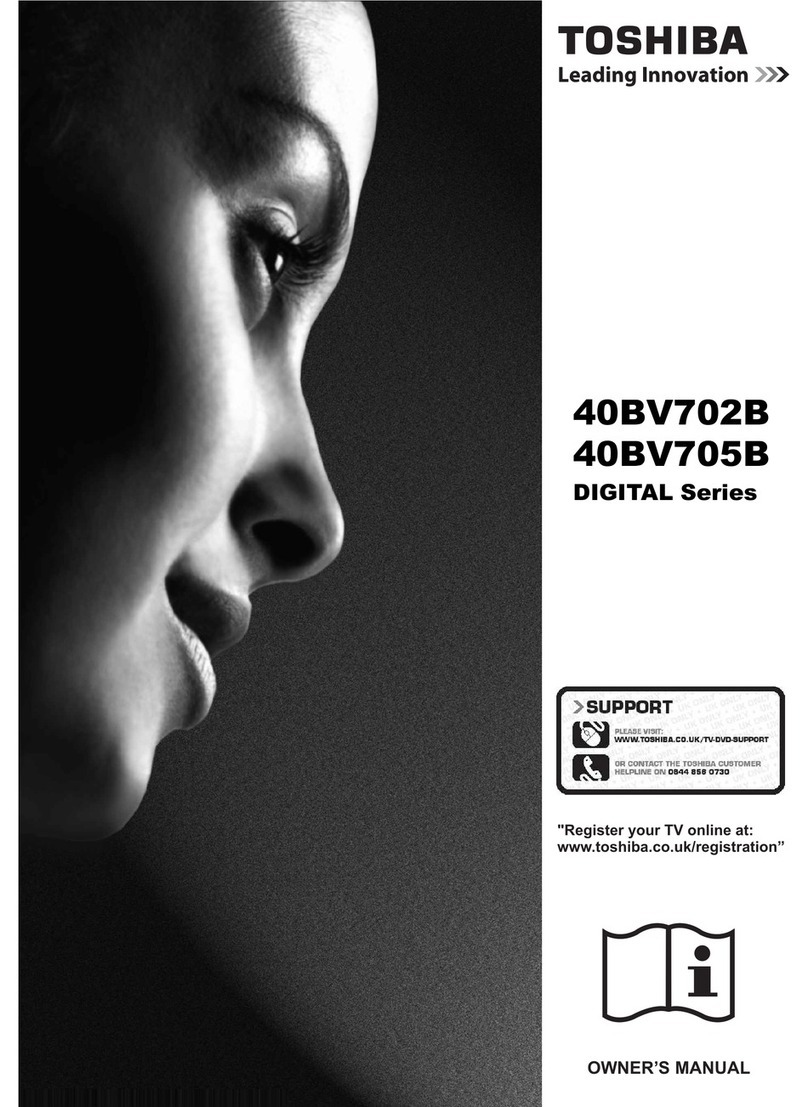 Toshiba 40BV705B User manual