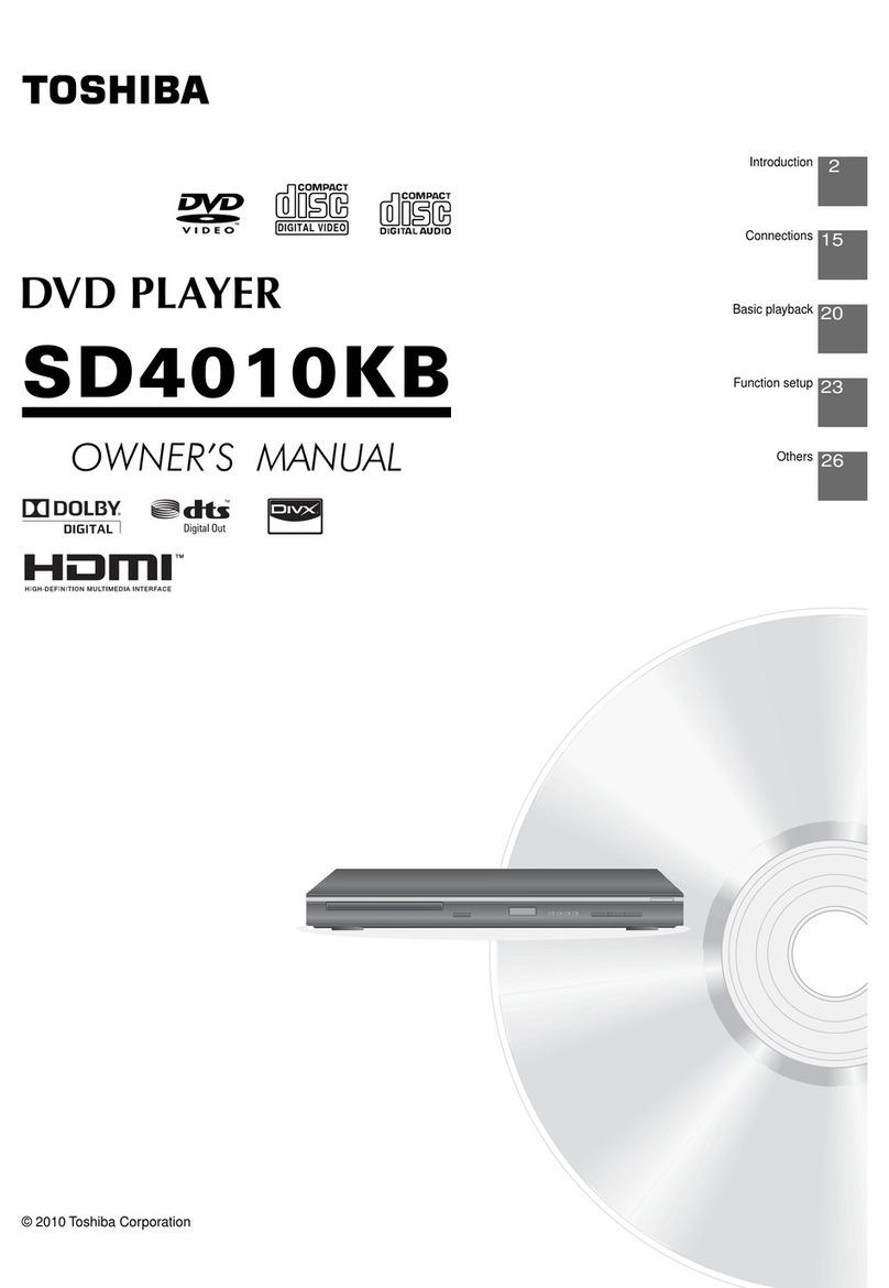 Toshiba SD4010KB owner's manual