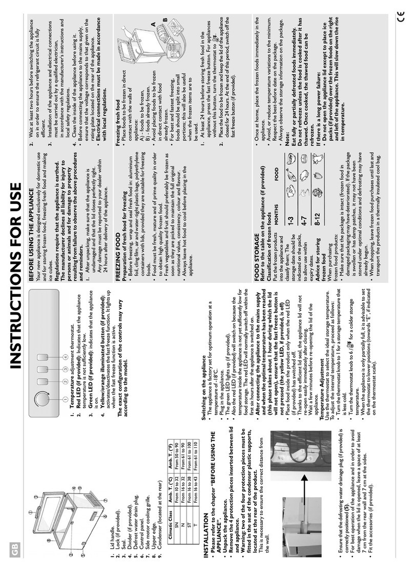 Whirlpool AFG 070 E-AP Instructions for use