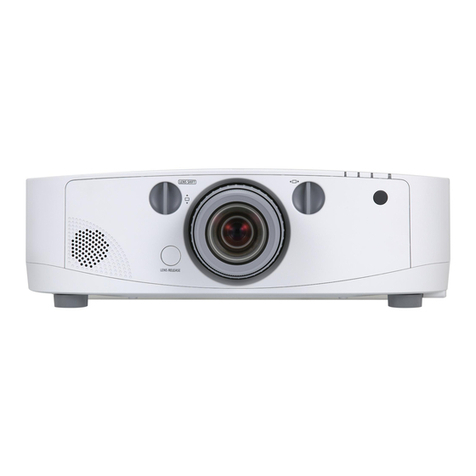 NEC NP-PA550W User manual