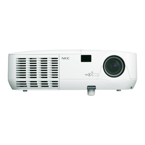 NEC NP-V260 User manual