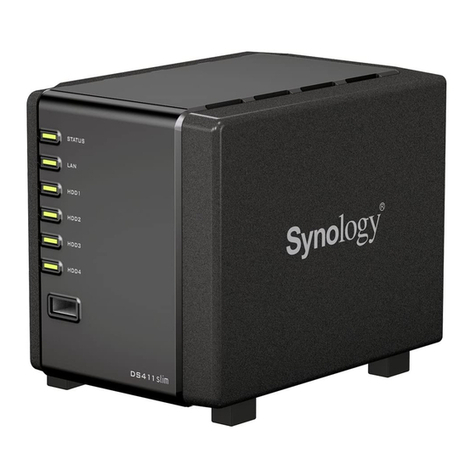 Synology DiskStation DS411slim User manual