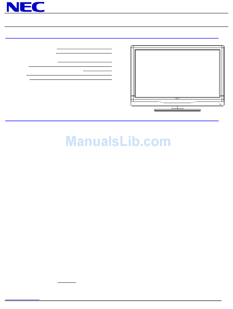 NEC E322 User manual NEC E322 User manual