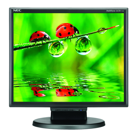 NEC LCD175M-BK User manual