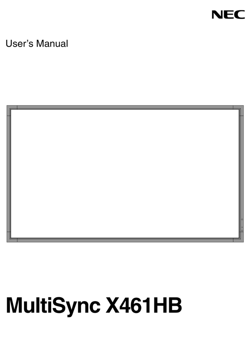NEC X461HB-R User manual