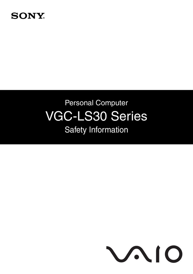 Sony VGC-LS30 Original instructions