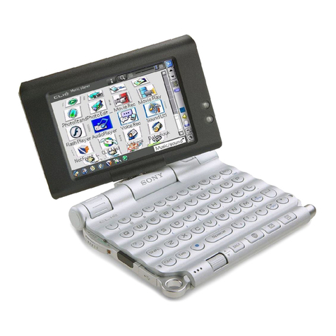 Sony CLIE PEG-UX40 Instruction Manual